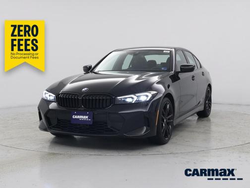 Black 2023 BMW 330 XI