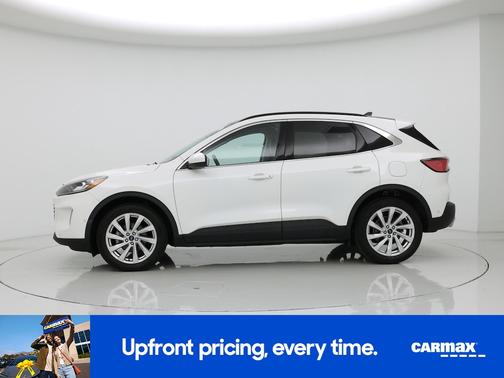 White 2022 Ford Escape Titanium