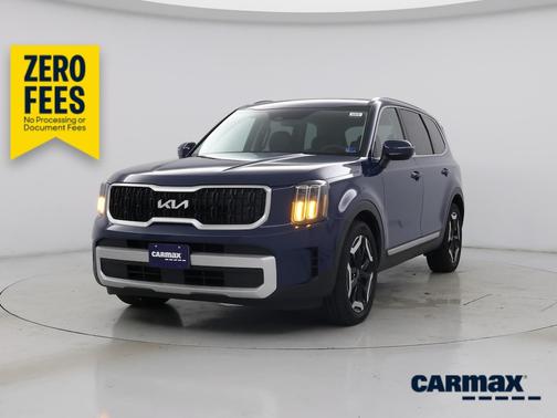 Blue 2024 Kia Telluride X-Line EX