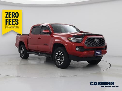 Red 2022 Toyota Tacoma TRD Sport