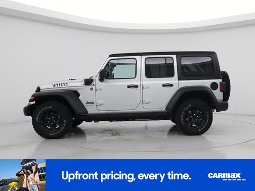 Silver 2023 Jeep Wrangler 4xe Willy's