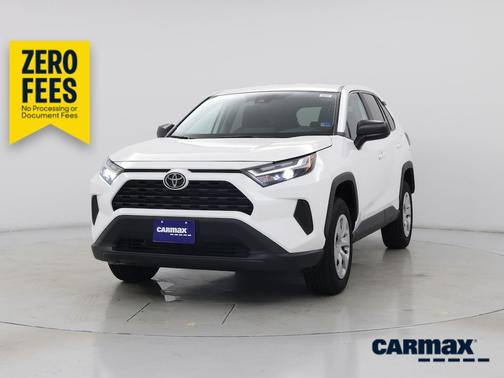 White 2025 Toyota RAV4 LE