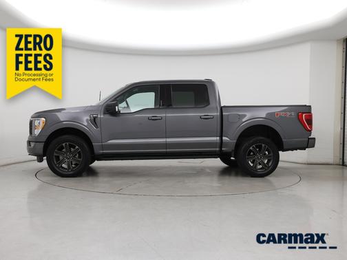 Gray 2021 Ford F-150 XLT