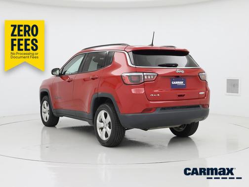 Red 2018 Jeep Compass Latitude