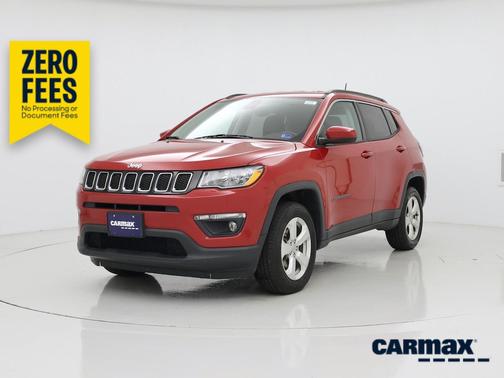 Red 2018 Jeep Compass Latitude
