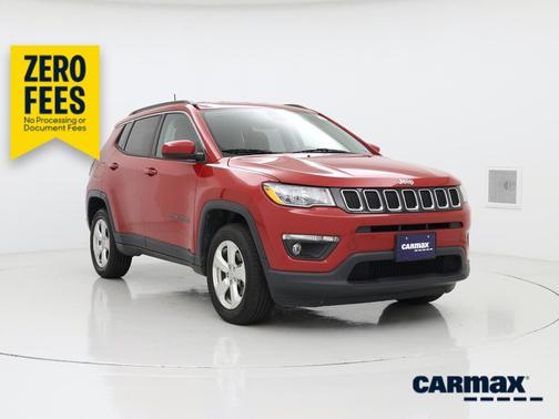 Red 2018 Jeep Compass Latitude