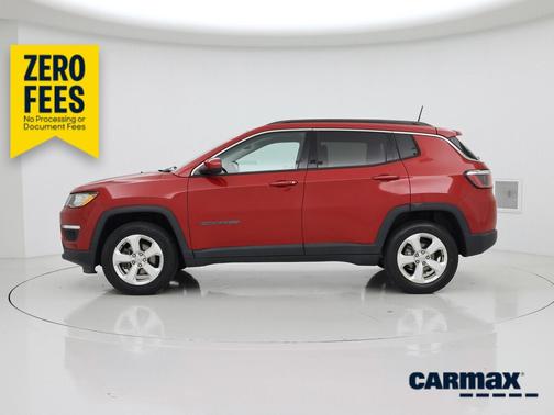 Red 2018 Jeep Compass Latitude