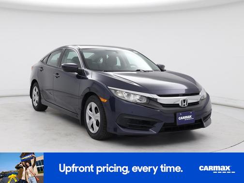 Gray 2016 Honda Civic LX