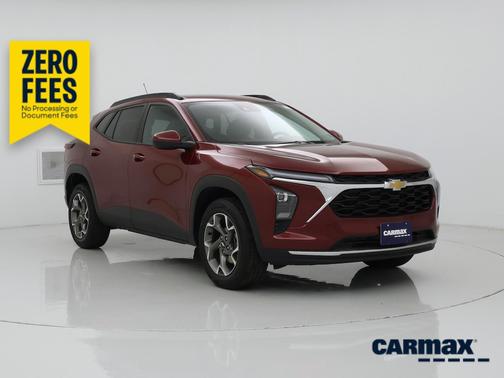 Red 2025 Chevrolet Trax LT