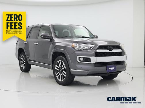 Gray 2017 Toyota 4Runner Limited
