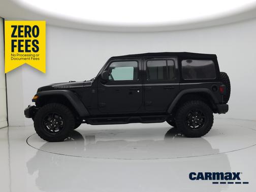 Black 2024 Jeep Wrangler Willy's