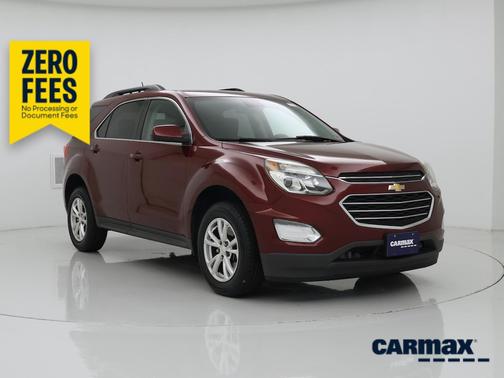 Red 2017 Chevrolet Equinox LT