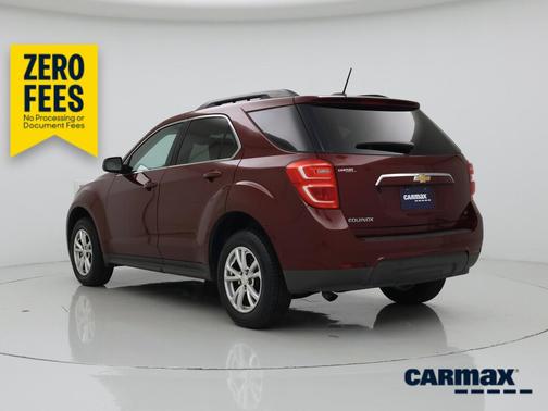 Red 2017 Chevrolet Equinox LT