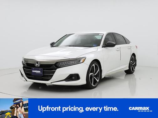 White 2021 Honda Accord Sport SE