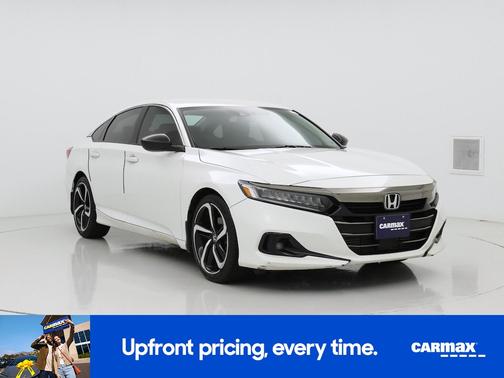 White 2021 Honda Accord Sport SE