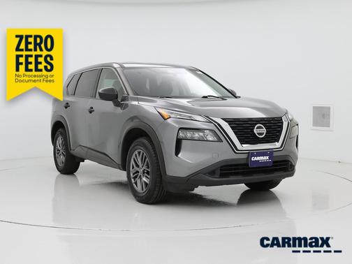 Gray 2021 Nissan Rogue S