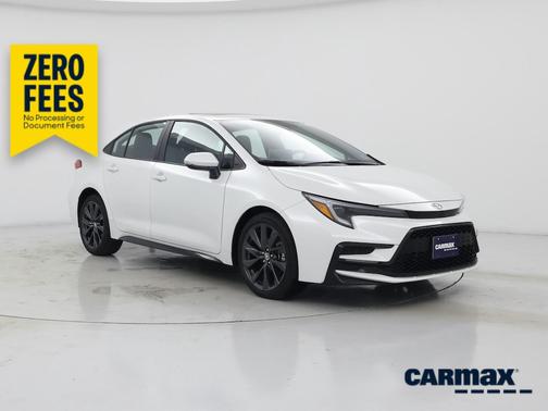 White 2025 Toyota Corolla SE