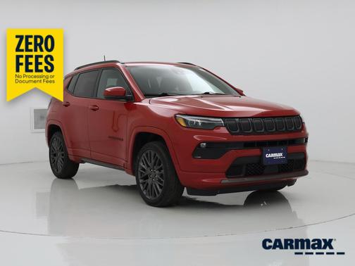 Red 2022 Jeep Compass Red Edition