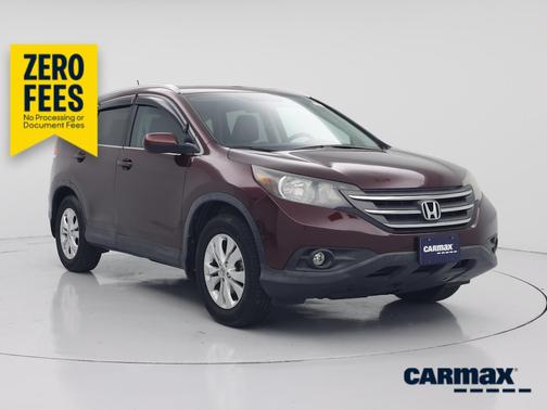 Burgundy 2014 Honda CR-V EX-L