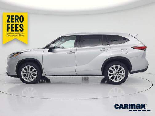 Silver 2020 Toyota Highlander Limited