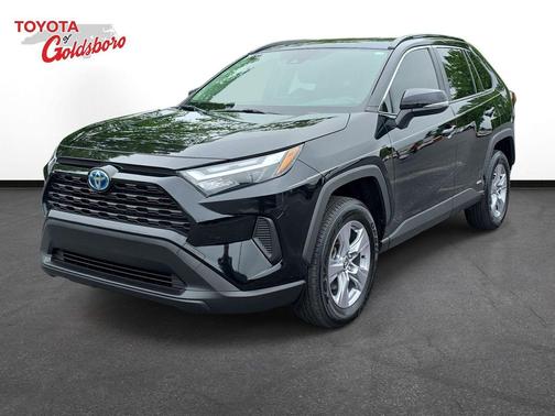 Midnight Black Metallic 2024 Toyota RAV4 Hybrid XLE