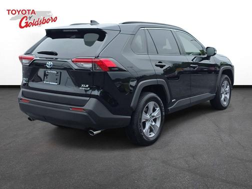 Midnight Black Metallic 2024 Toyota RAV4 Hybrid XLE