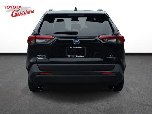 Midnight Black Metallic 2024 Toyota RAV4 Hybrid XLE