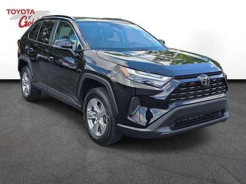 Midnight Black Metallic 2022 Toyota RAV4 XLE