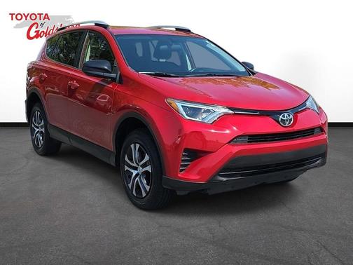 Red 2016 Toyota RAV4 LE