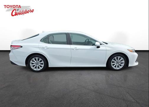 Super White 2020 Toyota Camry LE