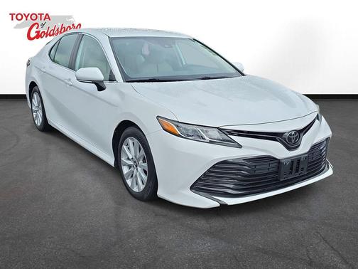 Super White 2020 Toyota Camry LE