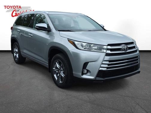 Celestial Silver Metallic 2019 Toyota Highlander Limited Platinum