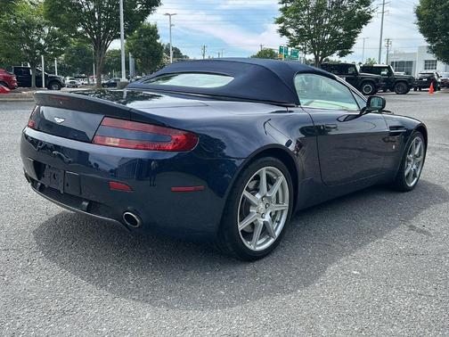 Midnight Blue 2008 Aston Martin V8 Vantage