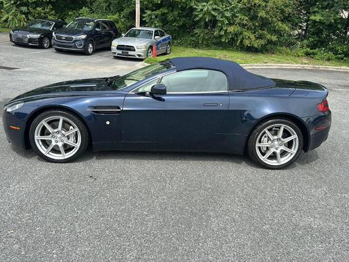 Midnight Blue 2008 Aston Martin V8 Vantage