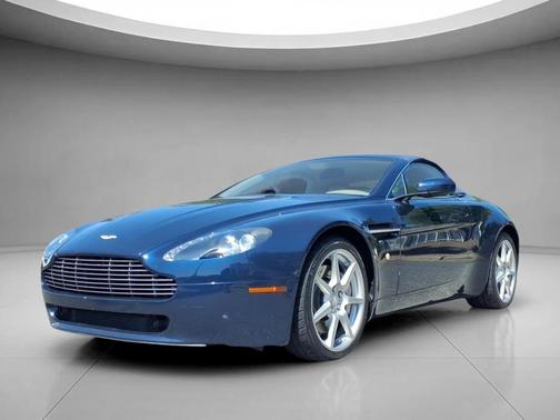 Midnight Blue 2008 Aston Martin V8 Vantage