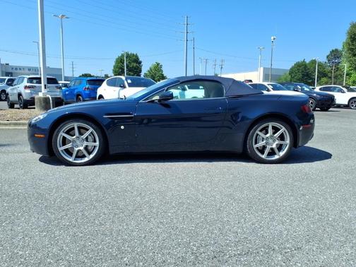 Midnight Blue 2008 Aston Martin V8 Vantage