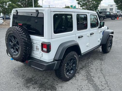 Bright White Clearcoat 2023 Jeep Wrangler 4xe Base