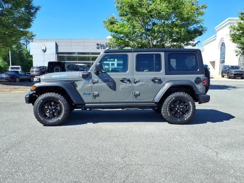 Sting Gray Clearcoat 2023 Jeep Wrangler 4xe Base