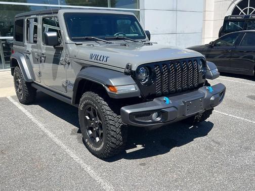 Sting Gray Clearcoat 2023 Jeep Wrangler 4xe Base