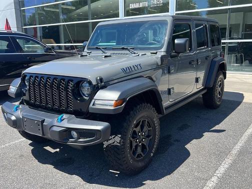 Sting Gray Clearcoat 2023 Jeep Wrangler 4xe Base
