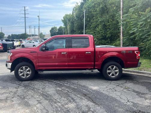 Ruby Red Metallic Tinted Clearcoat 2018 Ford F-150 XLT