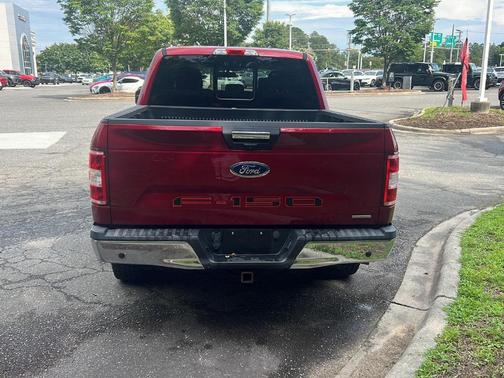Ruby Red Metallic Tinted Clearcoat 2018 Ford F-150 XLT