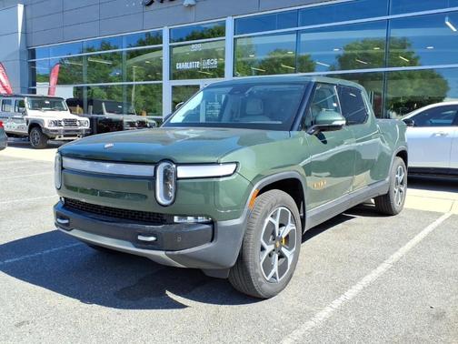 Forest Green 2024 Rivian R1T Adventure Quad Motor Large Pack