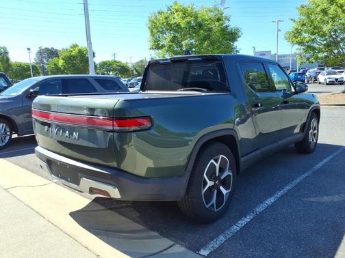 Forest Green 2024 Rivian R1T Adventure Quad Motor Large Pack