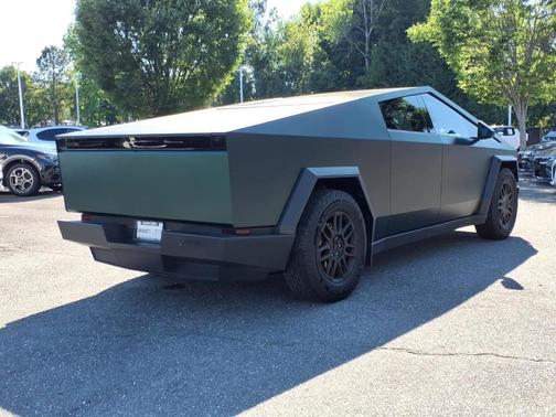 Green 2025 Tesla Cybertruck Base