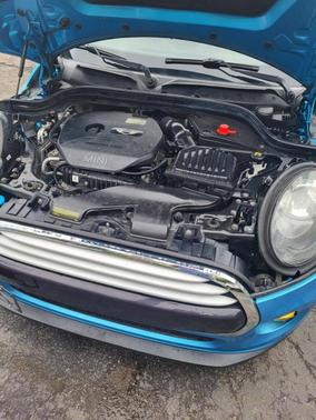 Blue 2015 MINI Hardtop Cooper