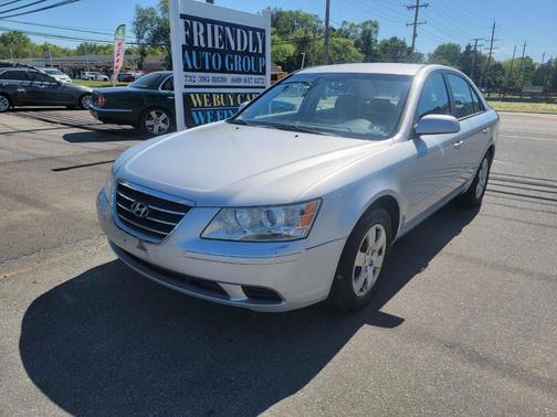 Radiant Silver 2009 Hyundai SONATA GLS
