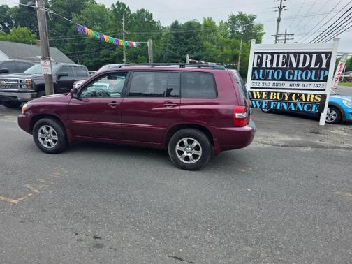Burgundy 2006 Toyota Highlander Limited