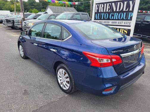 Blue 2017 Nissan Sentra S