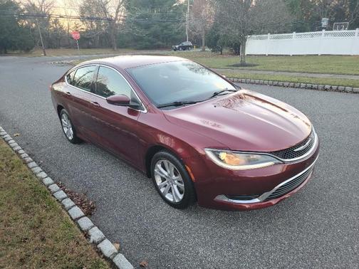 Red 2015 Chrysler 200 Limited